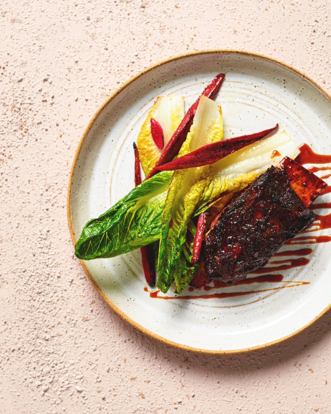 Agave beef short rib